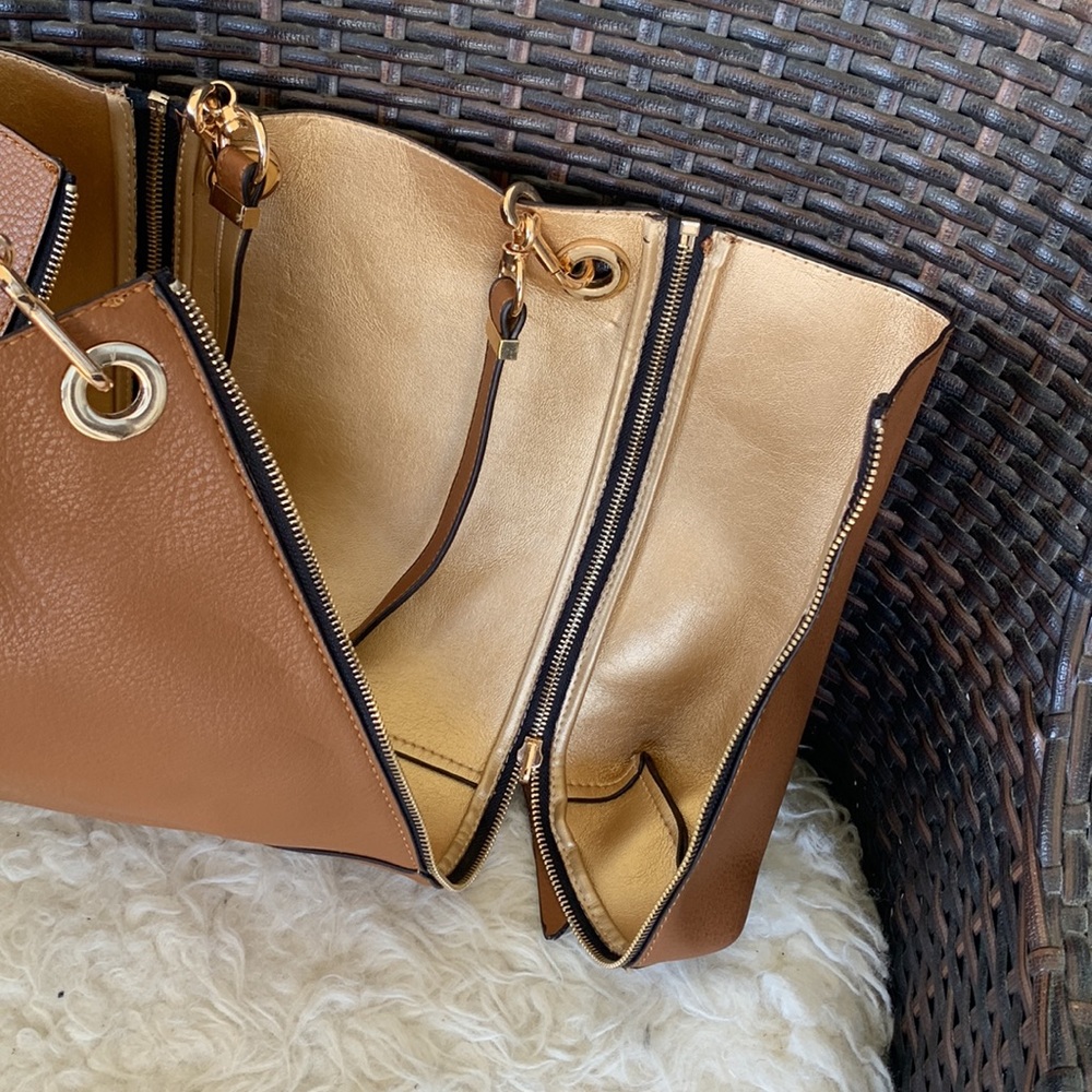 Rare Parfois Removable Zip Rounded Shoulder Bag - Picture 5 of 16